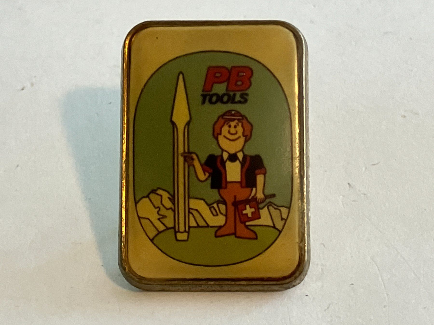 Plaketten & Abzeichen: 1 Pin PB Tools – Gebraucht aus Basel von djwwpp