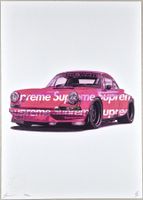 Death NYC Ltd Ed Pop Art Druck " Supreme Porsche 911