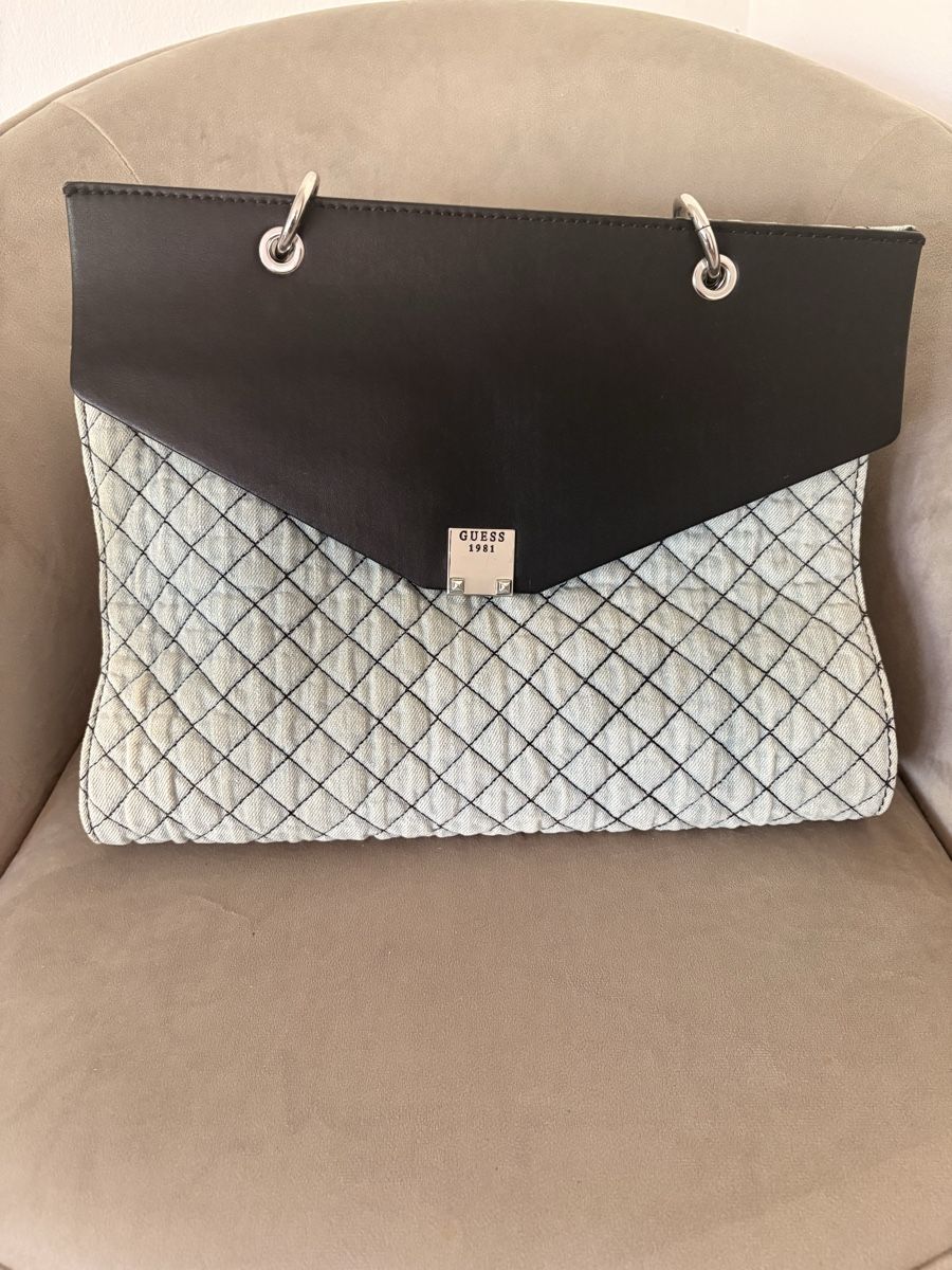 Guess Sacs: Original Tasche Guess gesteppt hellblau – D'occasion à Unterengstringen par nik_865m