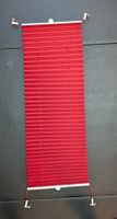 4er-Set Plissees, rot, 40 cm x 130 cm