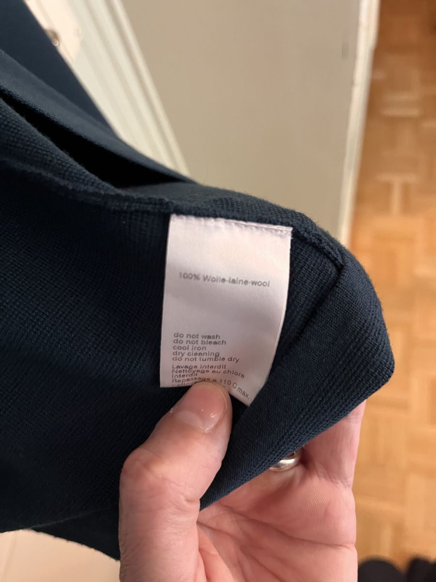 Akris Maglioni & Felpe: Sweatshirt Akris mit Lederdetail – Usato da st. gallen venduto da jefesmith 2