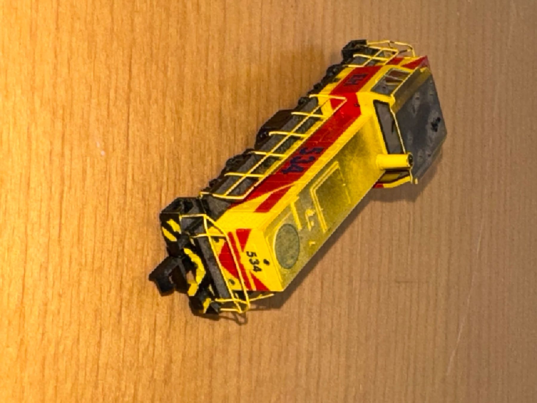 Trix Modellini di ferrovie: Minitrix Diesellokomotive 534 EH – Usato da Kaiseraugst venduto da winnetou04 3