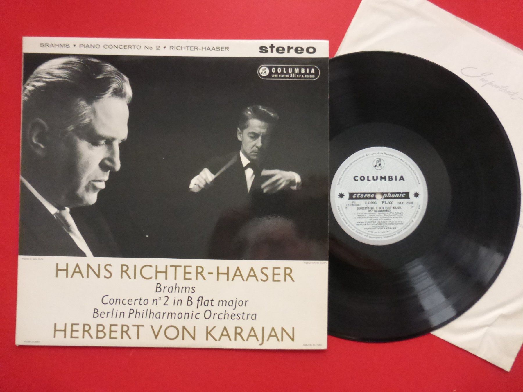 Dischi in vinile: Hans Richter-Haaser, Brahms, Berlin Philharmonic Orchestra – Usato da Zürich venduto da Swiss62