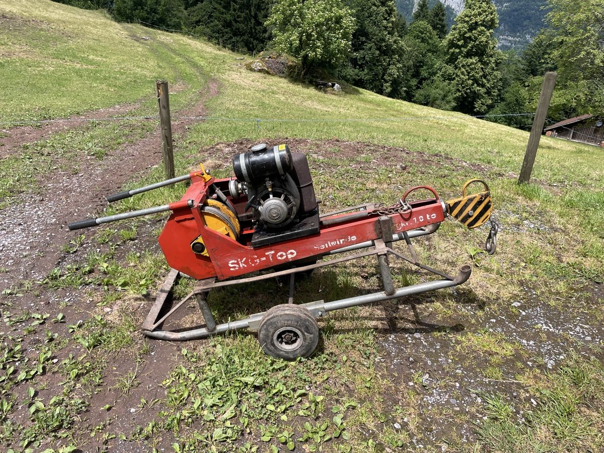 Forst Seilwinden & Rückzangen: Schlittenwinde  – Gebraucht aus Oberterzen von Froni0