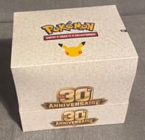 Display 30 ans Pokémon Duopack 2 Pack Blister FR
