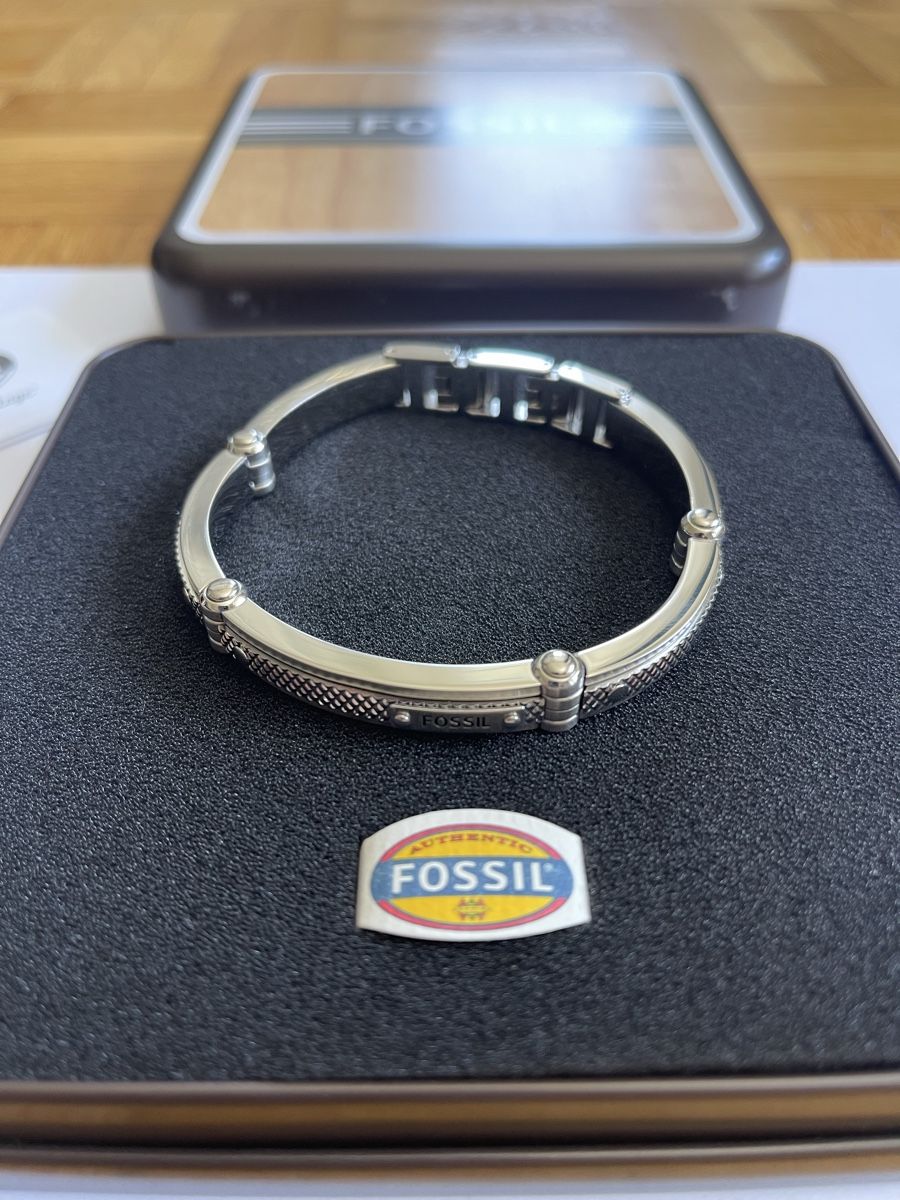 Bracciali & Braccialetti: Fossil Armband Silberfarben – Usato da Goldach venduto da Pero911 1