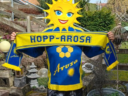 EHC Arosa Trikot von Reto Sturzenegger mit Signatur VILAN