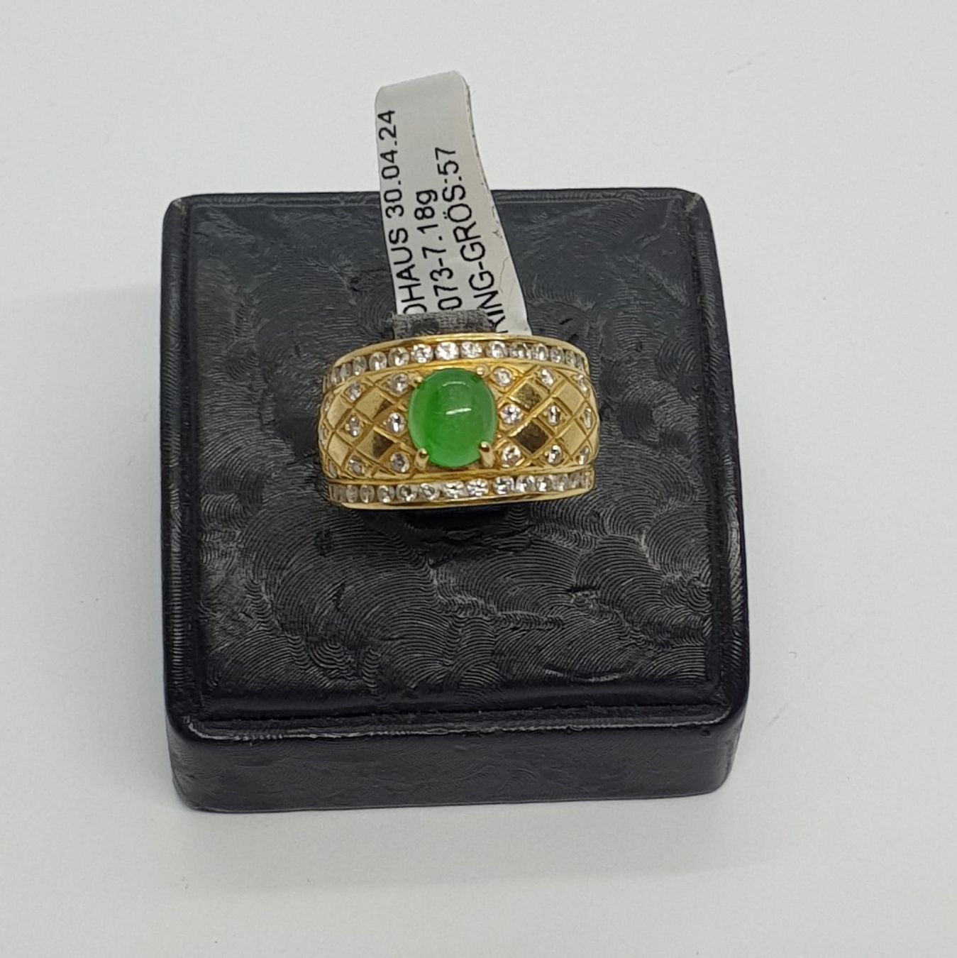 Anelli: Echt 18K Gold - Diamant Ring – Usato da Luzern venduto da Luzern-Goldhaus