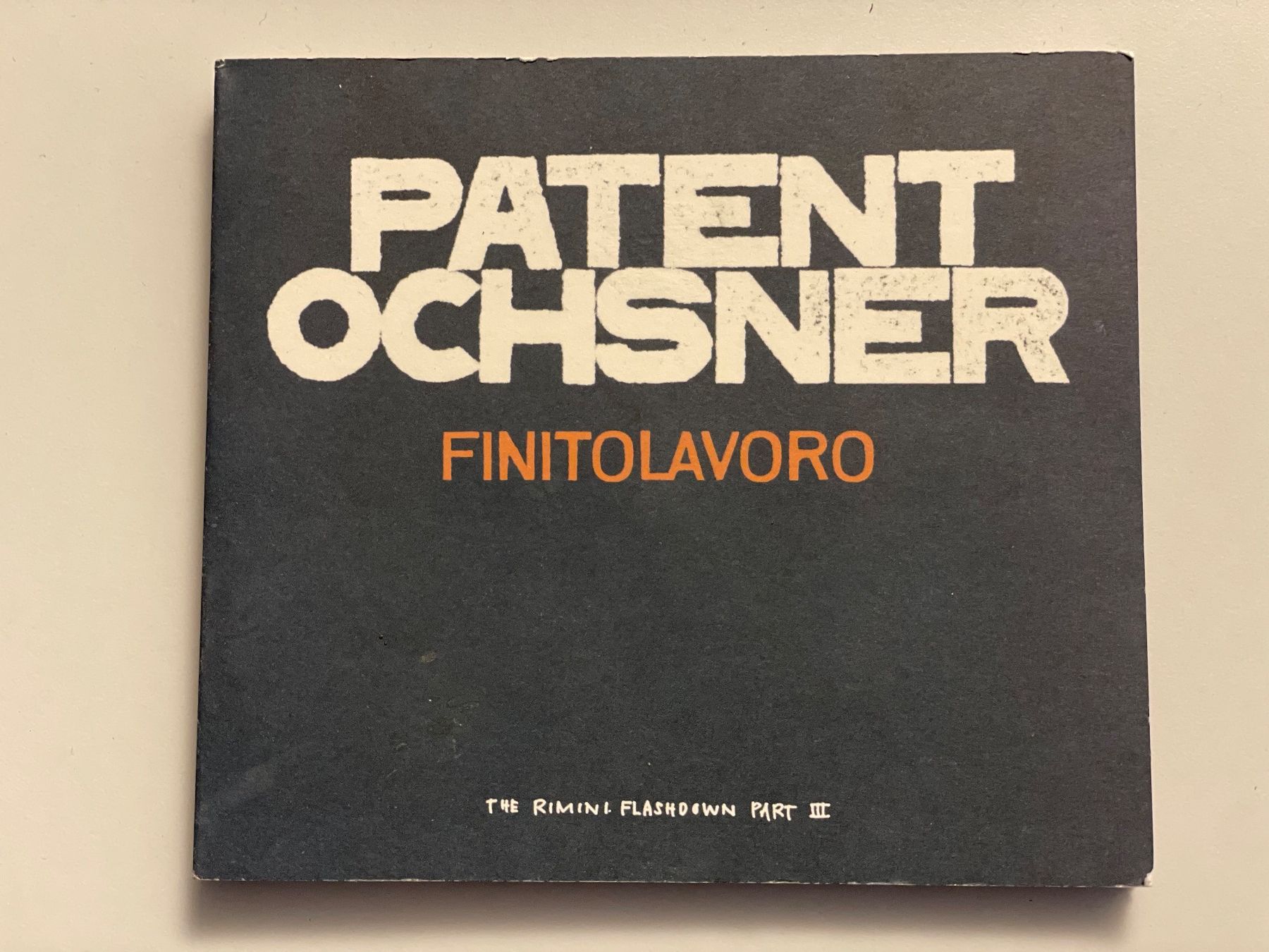 CDs: Patent Ochsner - Rimini Flashdown – D'occasion à Muri b. Bern par AdidasCollector 2