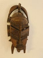 Geschnitzte Afrikanische Holz Maske