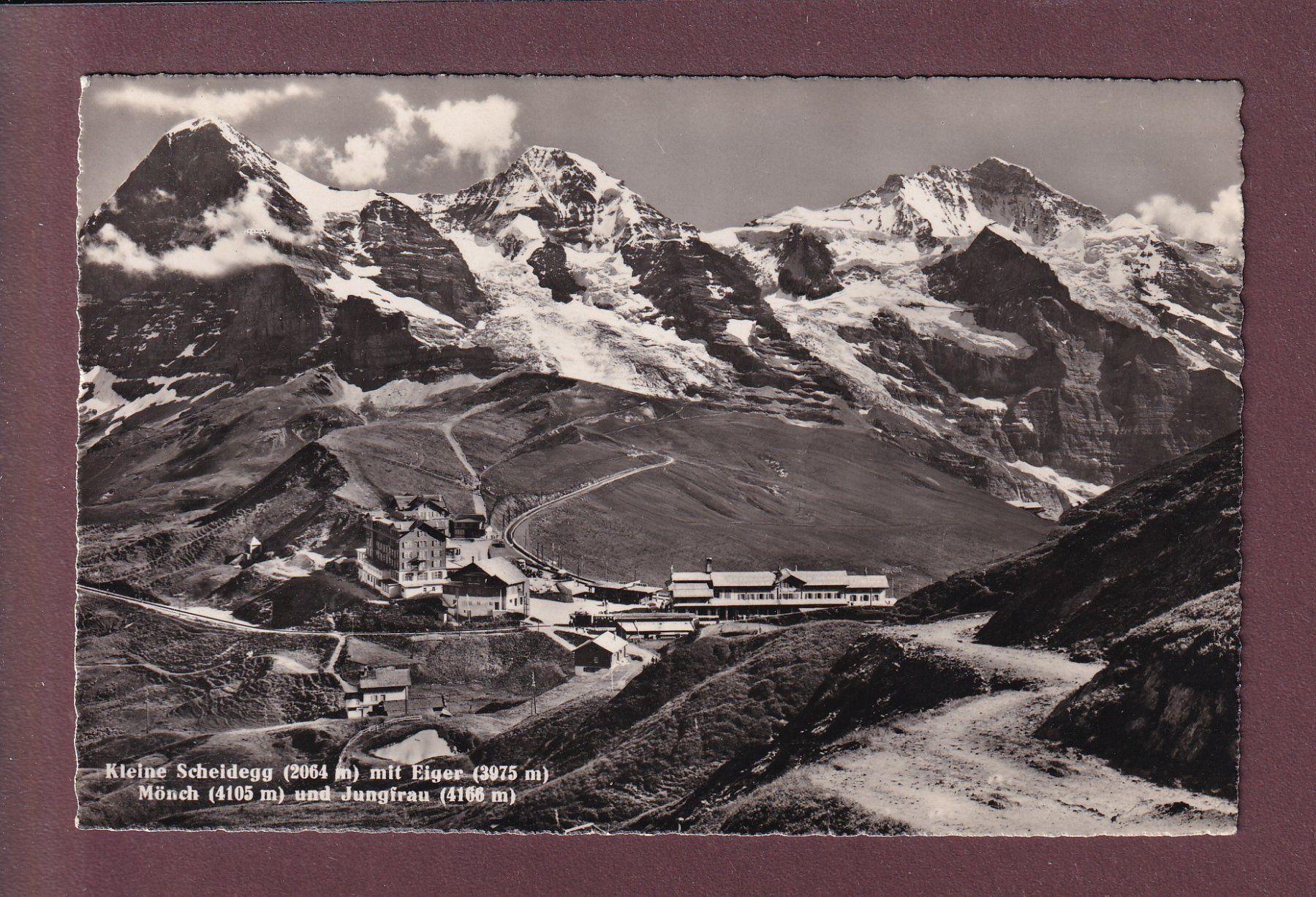 Cartes postales: KLEINE SCHEIDEGG - 1949 – D'occasion à Pully par nicecards