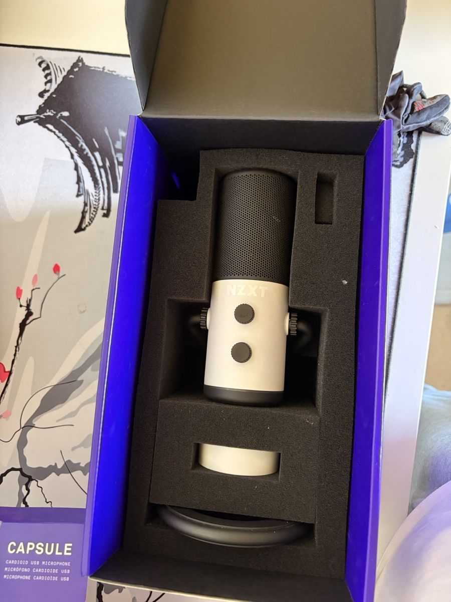 Mikrofone: NZXT CAPSULE Mikrofon USB neu – Neu (gemäss Beschreibung) aus Trimmis von tantschi