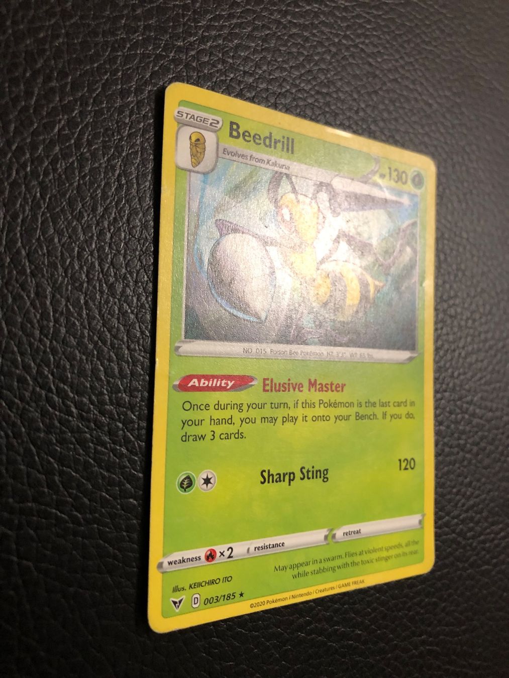 Pokémon Carte collezionabili: 2020 Vivid Voltage Beedrill 3/185 Ab 1 – Usato da Paradiso venduto da Pkmn10 2