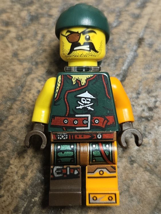lego figurine ninjago njo215 Sqiffy - Neck Bracket (Gebraucht) in ...