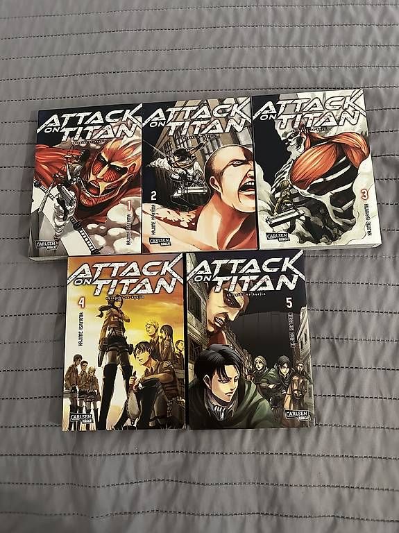 BD: Attack on titan manga – D'occasion à Buchs AG par kov_5dsh