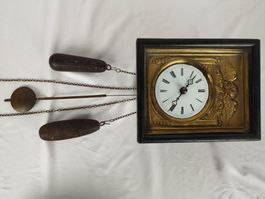 Rahmenuhr Antik - Biedermeier
