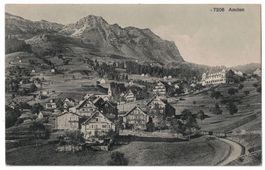 Amden, Lichtbild / Phototypie gelaufen 1912
