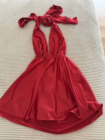 Elegantes rotes Kleid 