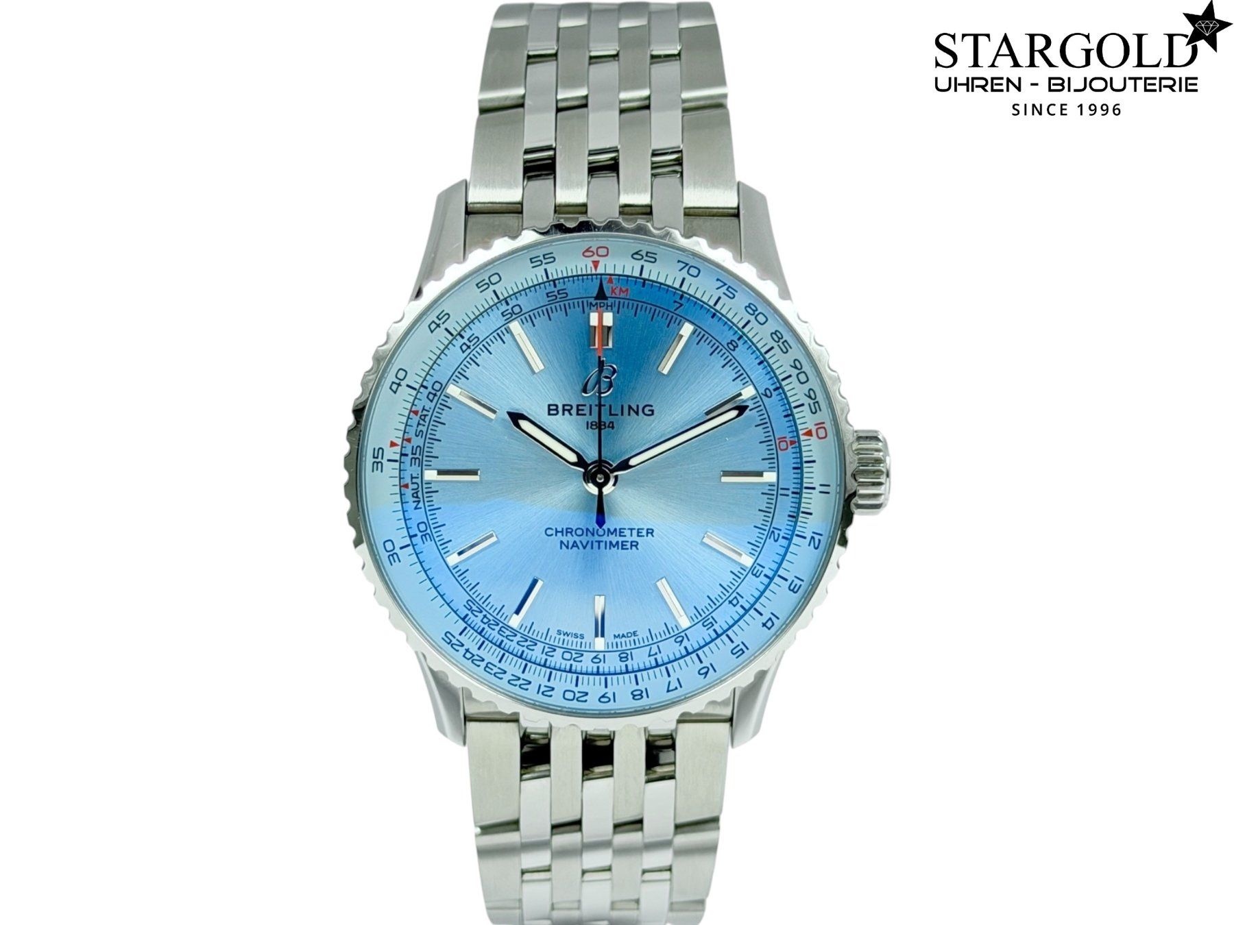 Breitling Orologi: Breitling Navitimer Automatic 41 - A17329171C1A1 – Usato da Zürich venduto da Stargold-Uhren