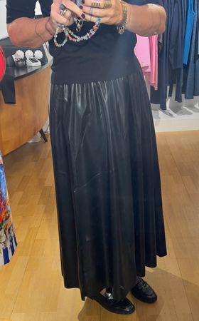 Maxi-Rock in Lederoptik  von "The Shirt Project"