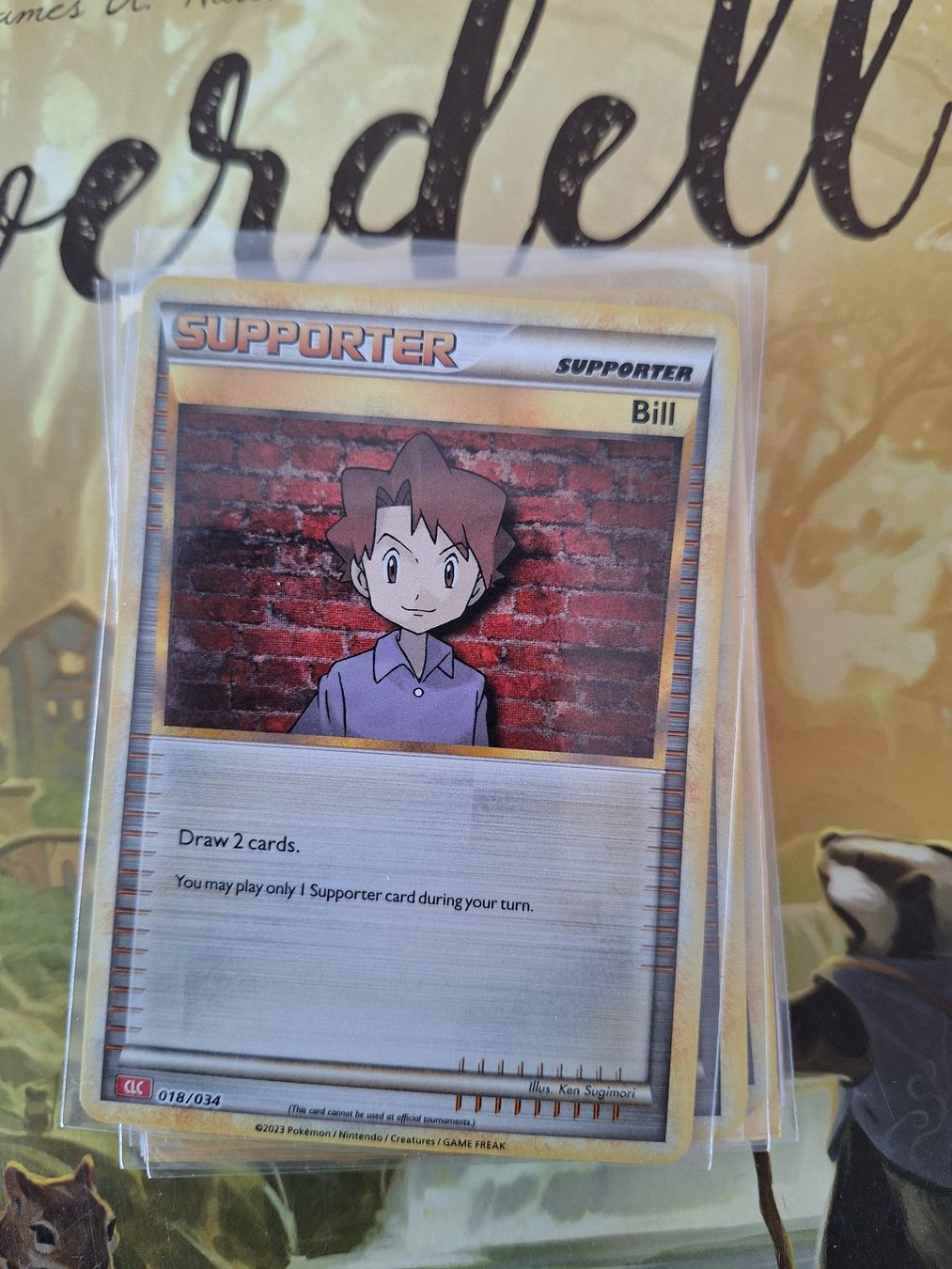 Pokémon Carte collezionabili: Bill - Classic Collection – Usato da Altstätten SG venduto da GGsGameshop