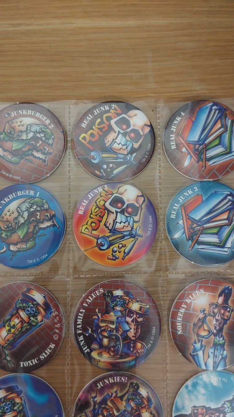 Giochi: Pog Junk Caps full Set 1-40 – Usato da Bévilard venduto da PogMania 4