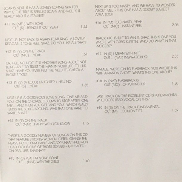 CDs: All Saints - Interview Disc – Gebraucht aus Grüningen von azulgris 3