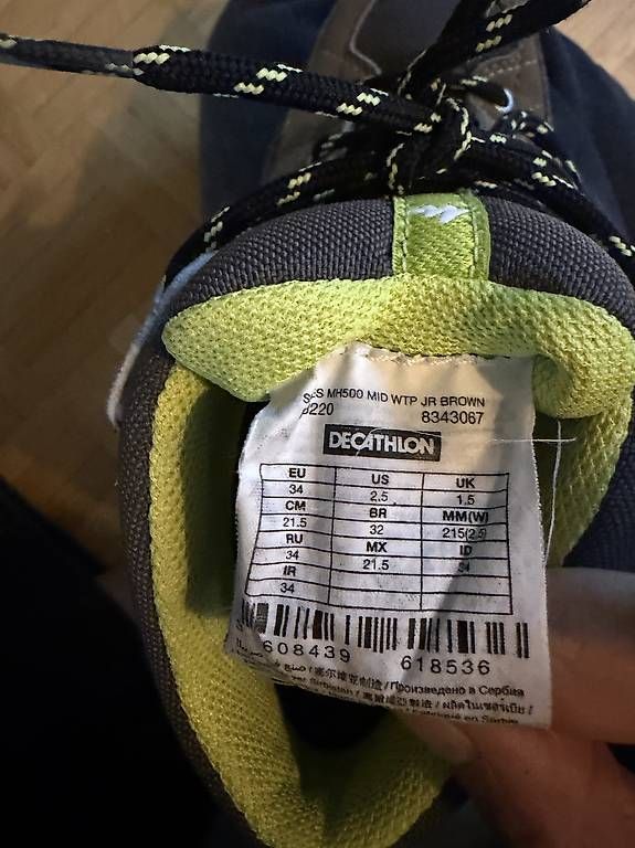 Schuhe für Jungen: Chaussures de marche Quechua taille 32 – Neu und originalverpackt aus La Chaux-de-Fonds von ann_8n89 2