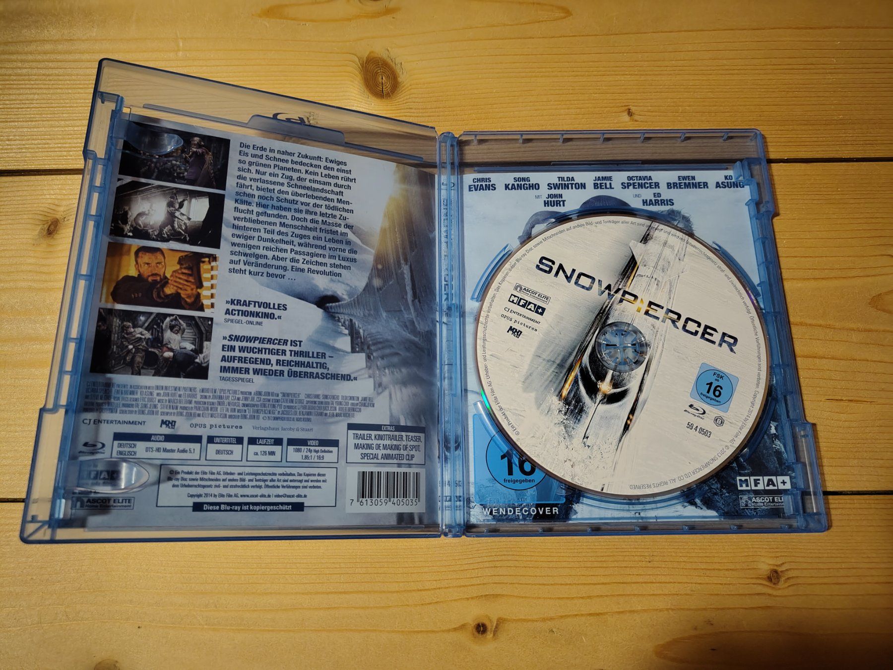 Tutti i DVDs: Snowpiercer – Usato da Wasterkingen venduto da Palu17 1
