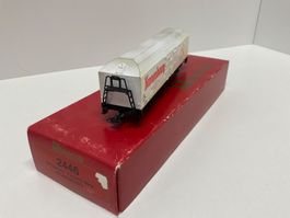 Rivarossi H0, 2446 Güterwagen Kronenbourg, Bespielt