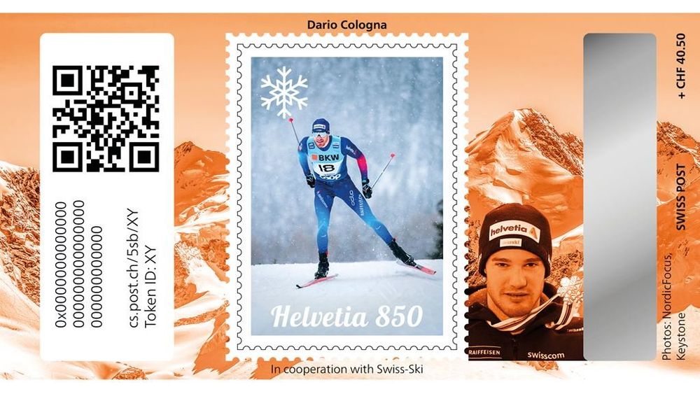 Tutti i francobolli: Swiss Crypto Stamp 5.0 Bronze ID 2 Dario Cologna – Nuovo (secondo la descrizione) da Wetzikon ZH venduto da jse_xnn6