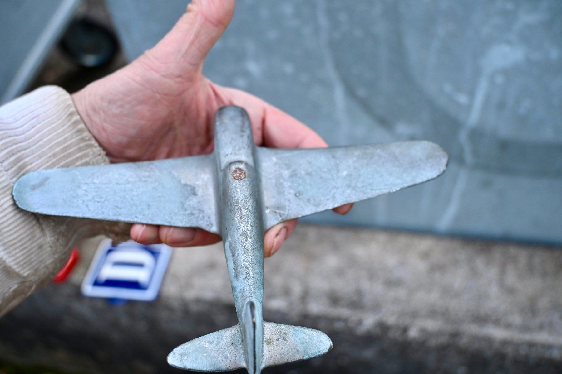 Schweizer Armee Kit di modellismo & Modellini statici: schwer & massiv FLUGZEUGMODELL antik Bronze - Morane? – Usato da Pfaffhausen venduto da mono_rec 6
