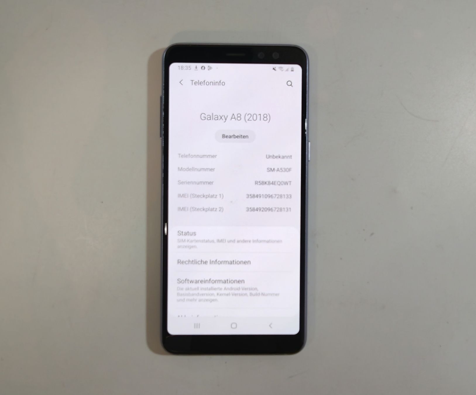 Samsung Portables: Samsung Galaxy A8 – D'occasion à Ehrendingen par Rocky985 3