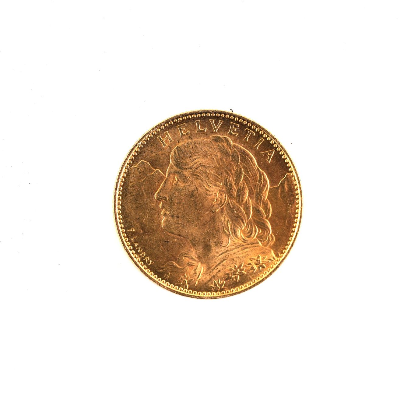 Tutti le monete: Goldvreneli 10Fr 1922 – Usato da Basel venduto da Edelmetallhaus.com 1