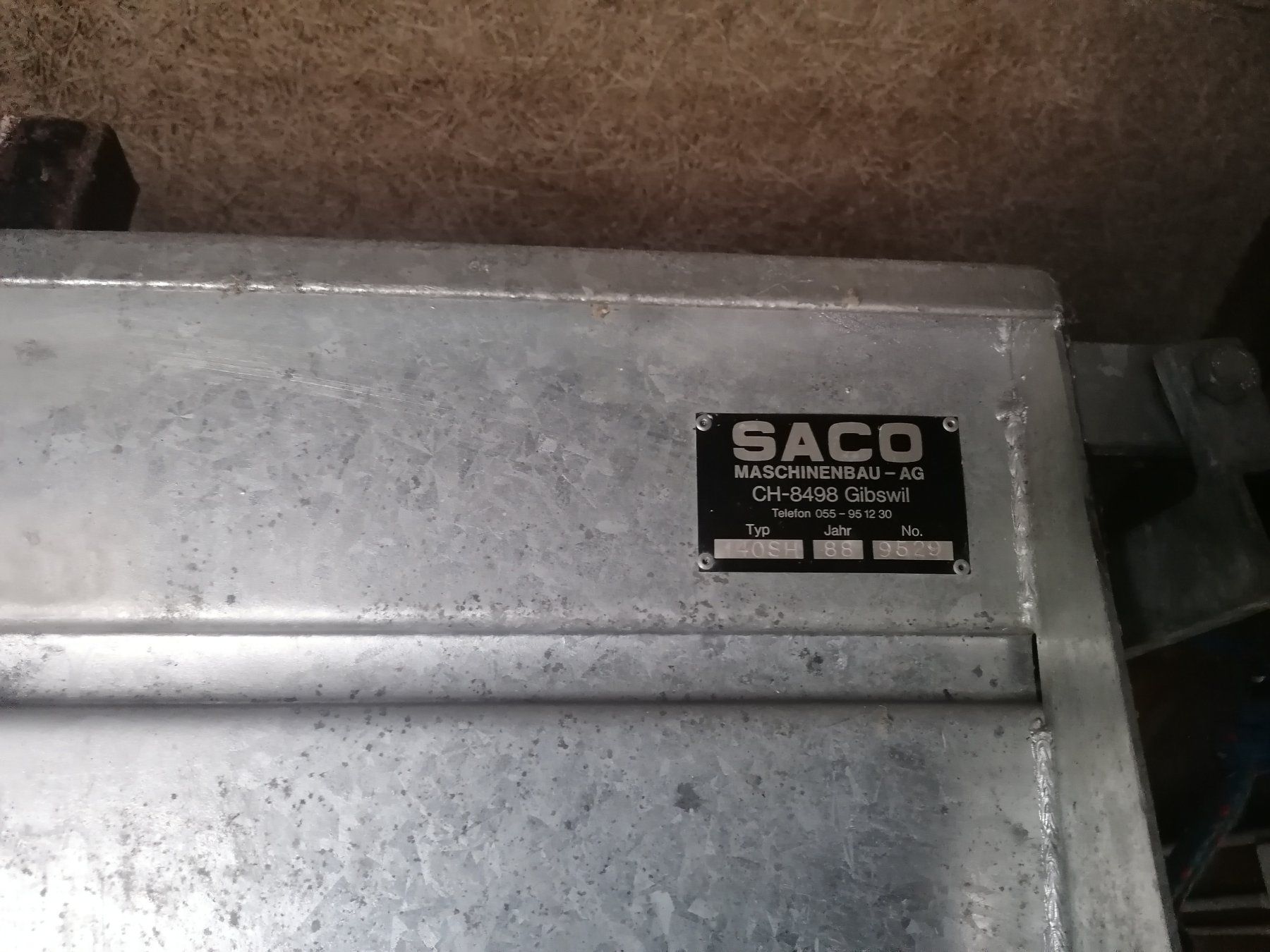 Tutte le macchine: Miststreuer SACO 140 SH – Usato da Flumserberg Bergh venduto da rowifl 3