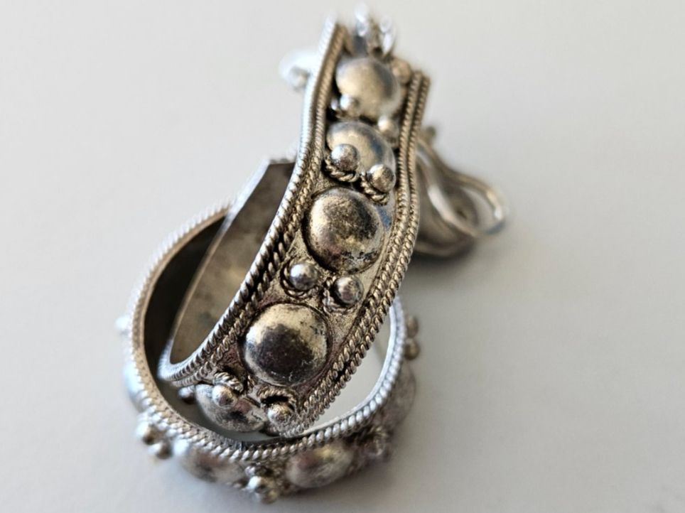 Ohrringe & -stecker: Silber Ohrringe  Clip  Boho Ethno – Gebraucht aus Wohlen AG von Colina 7