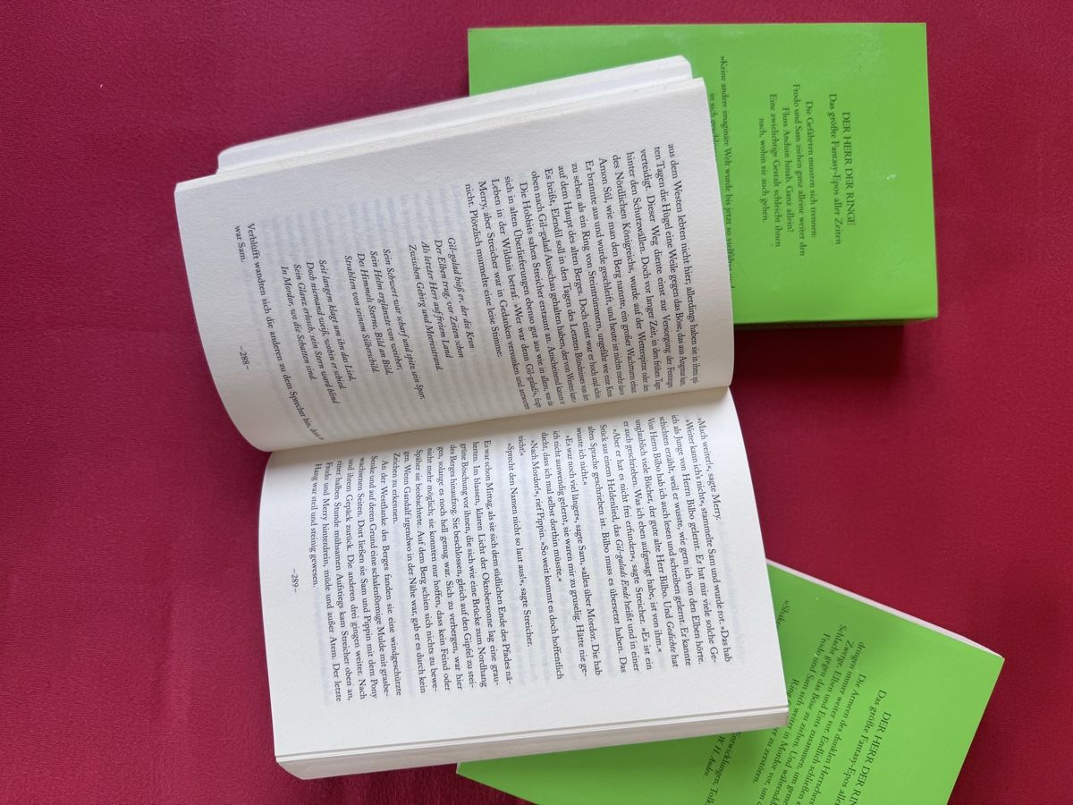 Libri: Herr Der Ringe Trilogie auf Deutsch – Usato da Muttenz venduto da ala_7c7n 3