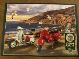 Puzzle - Vespa am Meer