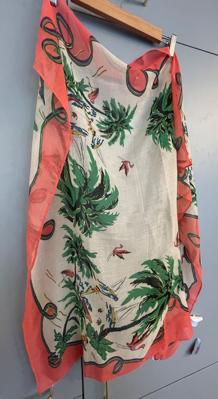 Foulard & Sciarpe: grosses leichtes Baumwolltuch – Usato da Zürich venduto da Pudelkerne