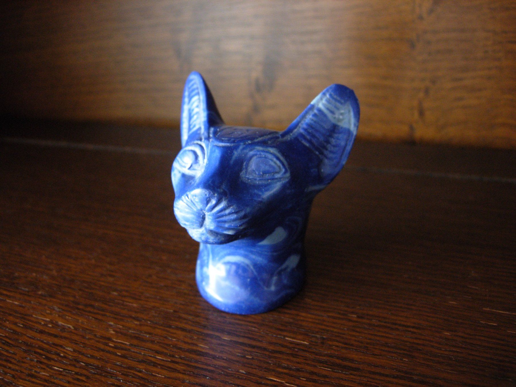 Sculture & Statue: Egyptische Katzenkopf – Usato da Luzern venduto da Lucernauno
