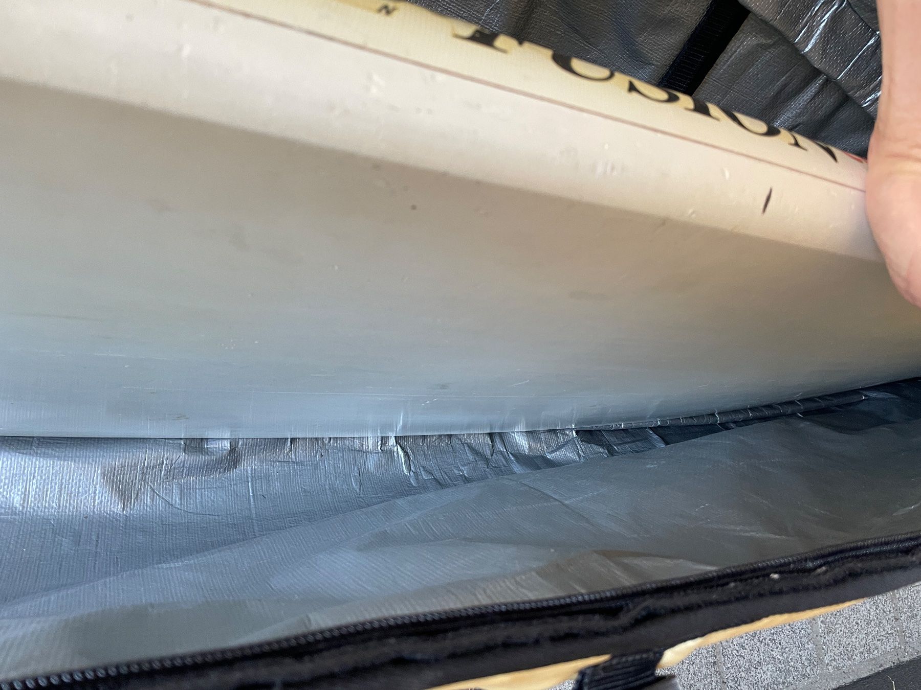 Mistral Tavole da surf e di nuoto: Surfbrett Mistral Ecstasy 2.56 mit Bag, 87 Liter – Usato da Saland venduto da ricci018 8