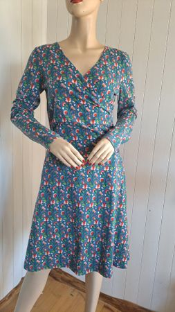 MAAS Wickelkleid Kleid Dress M 40 L 42 CacheCœur