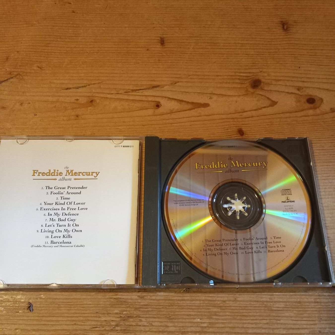 CD: Freddie Mercury Album – Usato da Ganterschwil venduto da zaz_h9b6 1