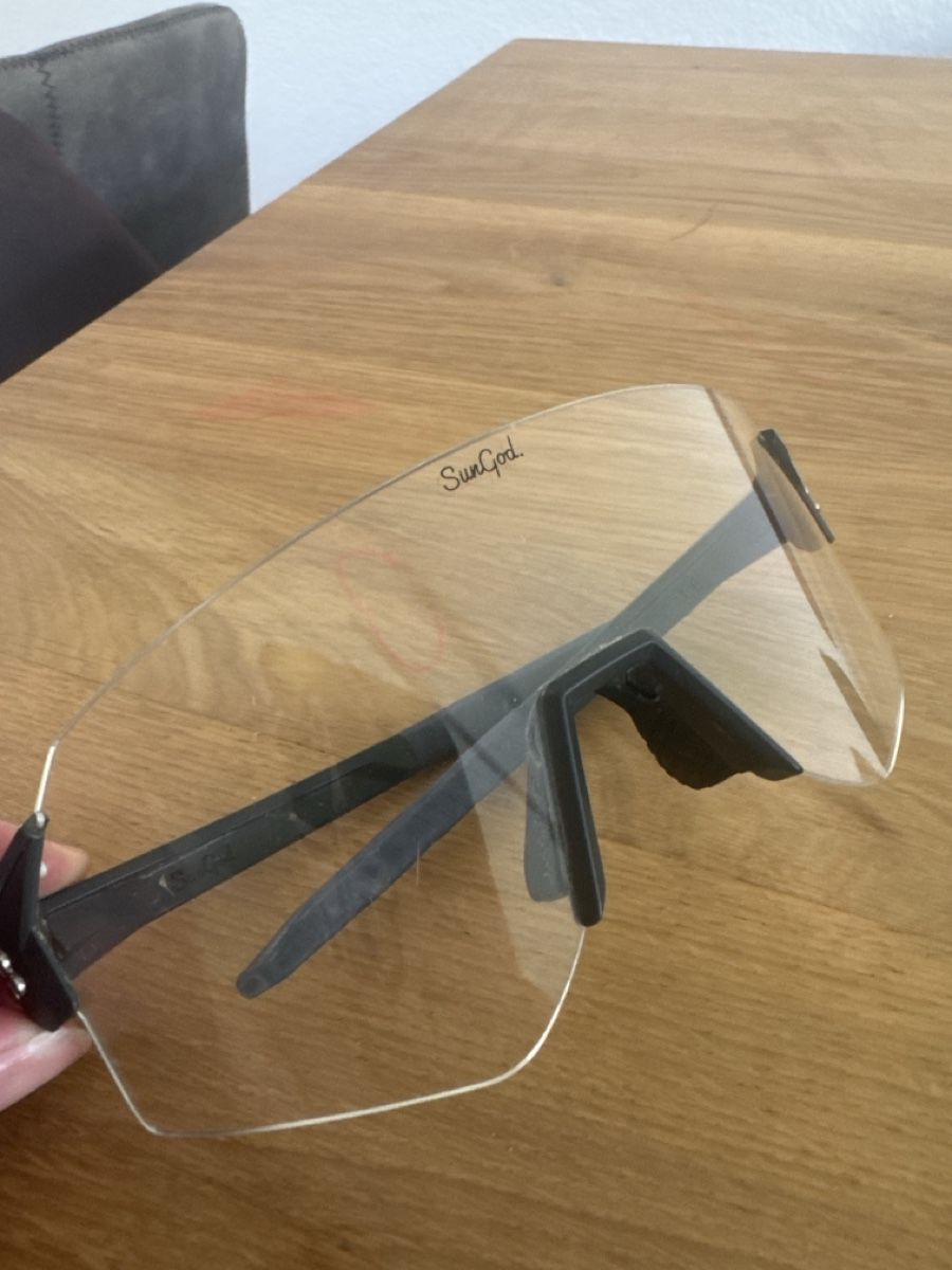 Occhiali & Lenti: Fahrradbrille Sungod transparent – Usato da wädenswil venduto da duz_2ryx