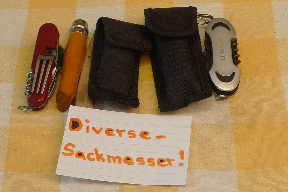 Coltelli tascabile: Diverse-Sackmesser! – Usato da Bern venduto da bn1640 6