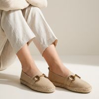 Zara Espadrilles Grösse 40 Keilabsatz Gold