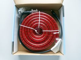 Lichtschlauch rot für innen und aussen, 8 m, Set