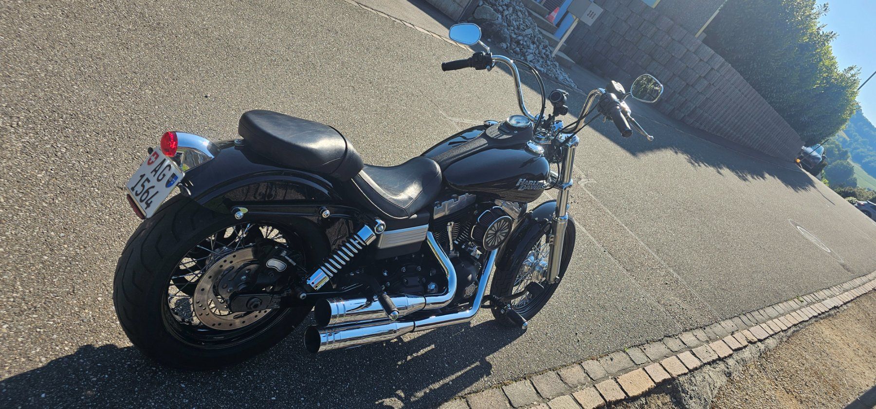 Harley-Davidson Chopper: Harley Davidson Dyna Street Bob – Usato da Oeschgen venduto da HASD 2