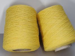 Angora 35% Merino 35% Seide 30% 480g, Art. Magnifico giallo