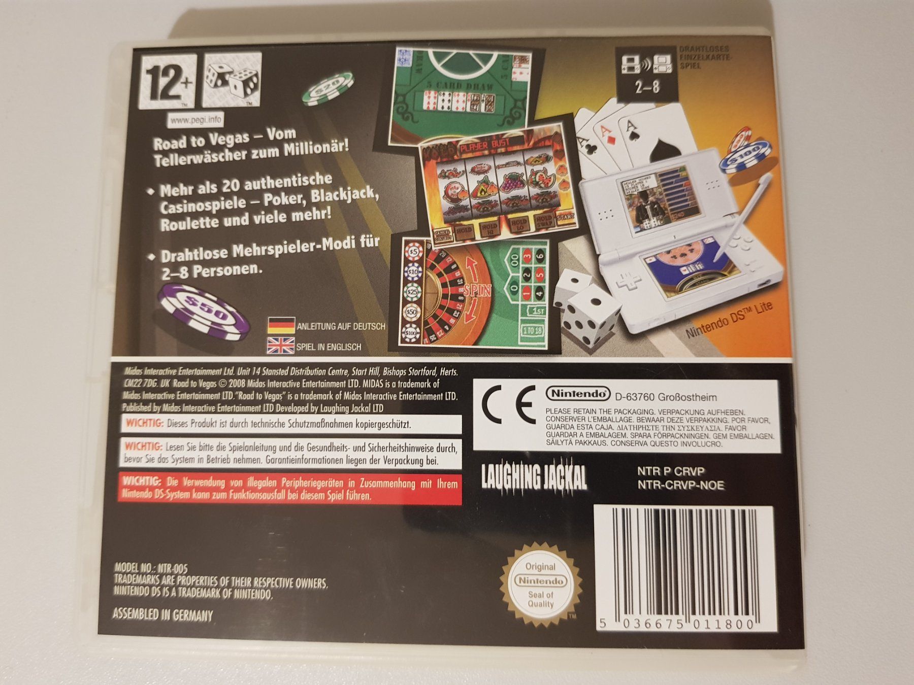 Nintendo Giochi: Road to Vegas /DS – Usato da Münchenstein venduto da 2DGames 1
